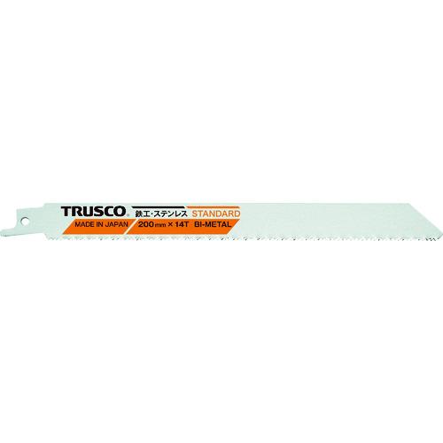 TRUSCO(トラスコ)　バイメタルセーバーソーブレード　２００ｍｍＸ０．９厚Ｘ１４山　５枚 TBS...