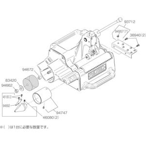 ＲＩＤＧＩＤ　高速管端処理機用パーツ　ヘックス　ナット　１／２−１３　Ｆ／１２２Ｊ 94662｜kougurakuichi