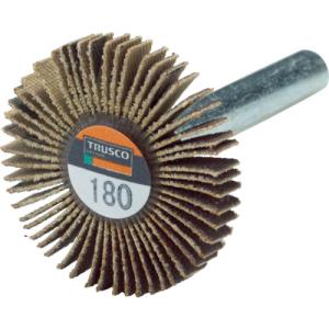 TRUSCO 薄型フラップホイール 30X5X6 ＃180 5個入 UF3005-180
