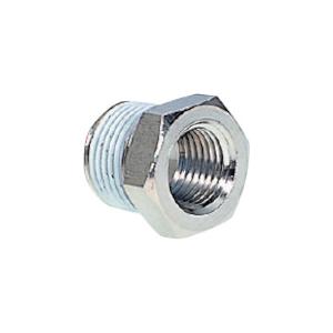 チヨダ　ブッシュ　メッキ付　Ｒｃ１／８・Ｒ１／４ B-1F-2M-N