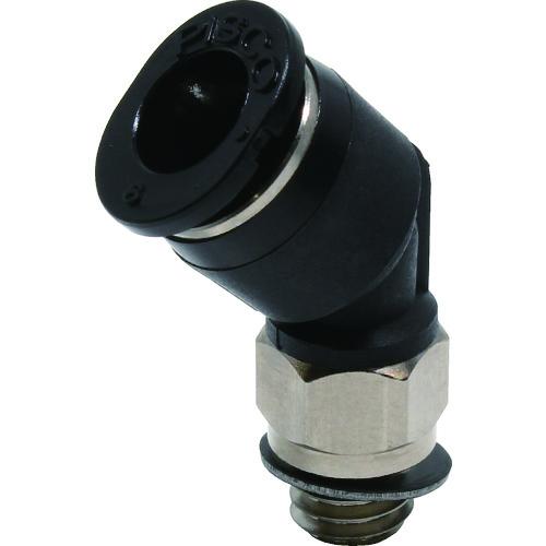 ＰＩＳＣＯ　チューブフィッティングミニ　４５°エルボ　φ６　接続口径Ｍ６×１ PLH6-M6M