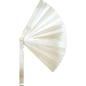 シンワ　シックネスゲージ　Ｆ　１５０ｍｍ２５枚組 73797｜工具の楽市