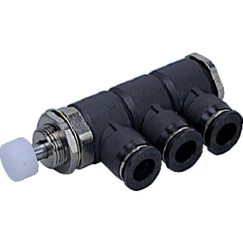 ＰＩＳＣＯ　切換バルブ　メカニカルバルブ　パネルマウントタイプ　ピン式集中排気型 MVP43-J