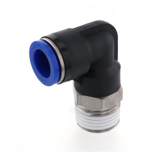 ＰＩＳＣＯ　耐腐蝕性ＳＵＳ３０３相当継手　エルボチューブ１２ネジＲ１／２ SPL12-04