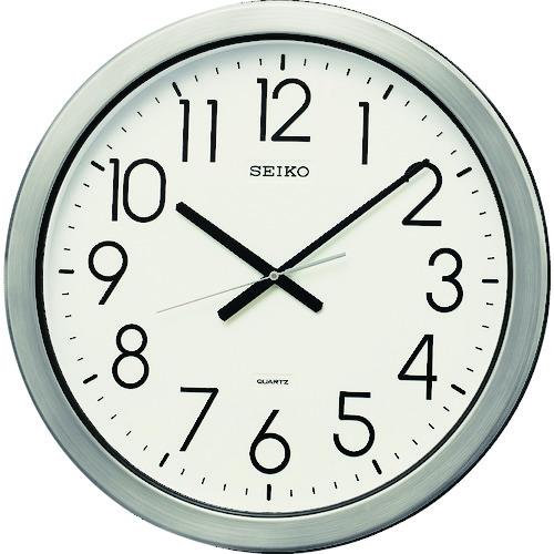 ＳＥＩＫＯ　クオーツ掛時計　防湿・防塵型オフィスクロック　直径４４４×４４　金属枠 KH407S