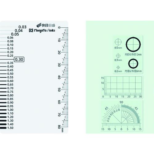 ＳＫ　クラックメジャー　快段目盛　クリア CM-CKD