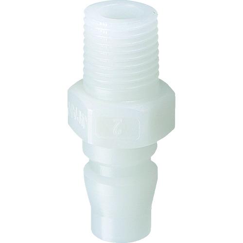 ＪＯＰＬＡＸ　樹脂プラグ　相手側取付Ｒｃ（ＰＴ）１／４　ジョプラＰＥシリーズ JS-02E