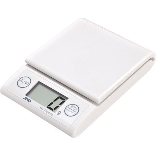 Ａ＆Ｄ　デジタルはかり　デジタルホームスケール　ひょう量２ｋｇ　ホワイト UH3303W