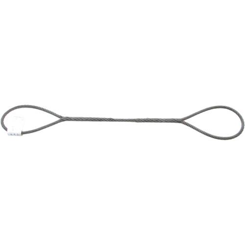 ＴＡＩＹＯ　ＪＩＳ玉掛ワイヤ　編込み　　Ｏ／Ｏ　１２×２Ｍ（３２９１１３７） JTWR12X2