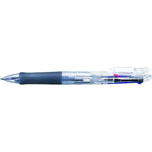 ゼブラ　ボールペン　クリップオンＧ　３Ｃ　透明 B3A3-C