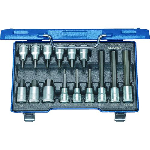 ＧＥＤＯＲＥ　ヘキサゴンビットソケットセット　１／２　１５セット　ＩＮ１９ＬＫＭ 6129360