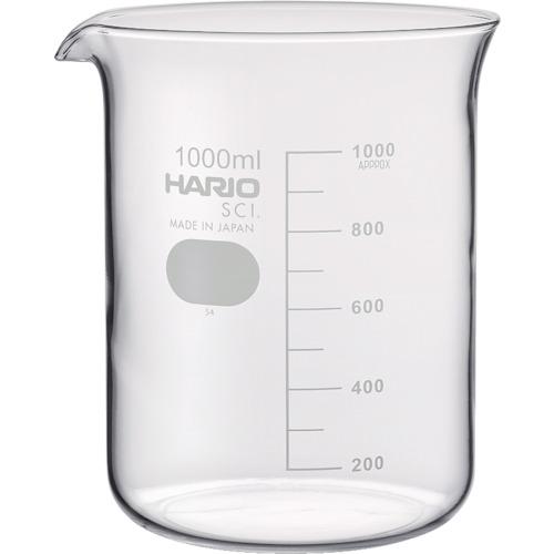 ＨＡＲＩＯ　ビーカー　目安目盛付　１０００ｍｌ B-1L-SCI