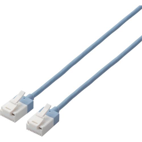 ＥＬＥＣＯＭ　爪折れ防止スーパースリムＬＡＮケーブルＣＡＴ６Ａ準拠　２．０ｍ　ブルー LD-GPAS...