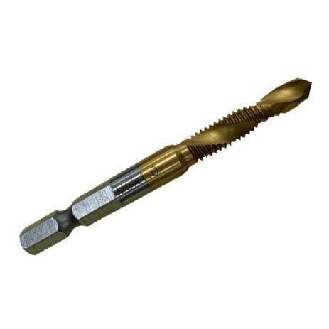 TIP　RDP-5K　六角軸ドリルタップゴールド　インパクト対応　下穴いらずでタップ立てます　M5X...