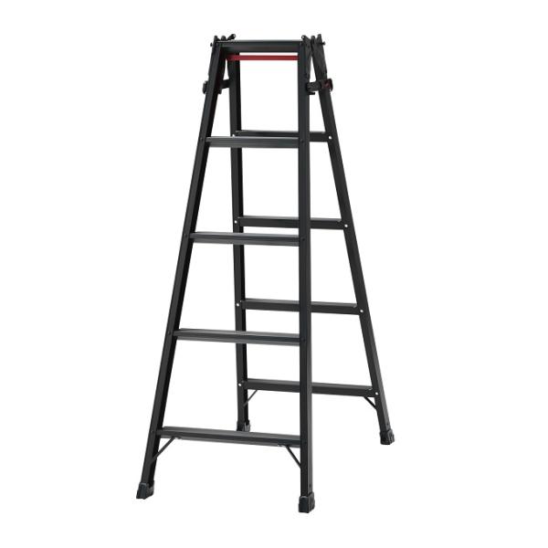 【直送品】 長谷川工業 ハセガワ はしご兼用脚立 (ワンタッチバー付) RHB-15a (10918...