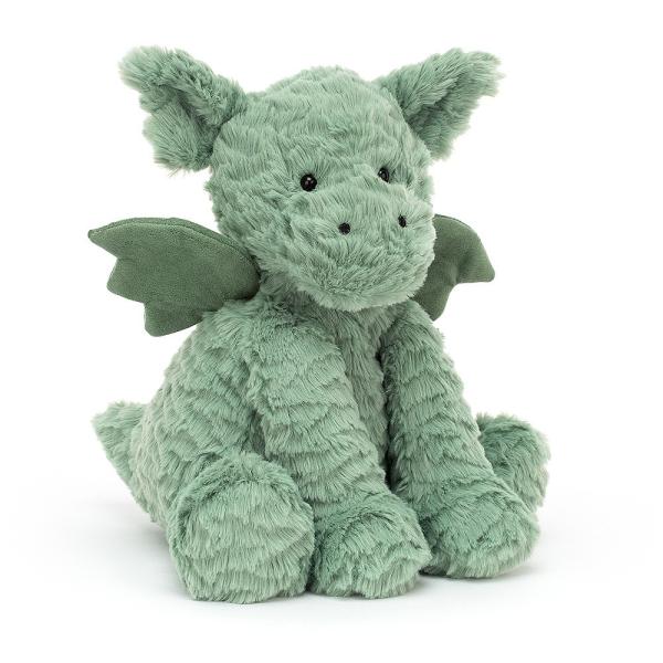 JELLYCAT Fuddlewuddle Dragon （Medium） ぬいぐるみ ドラゴン ジ...