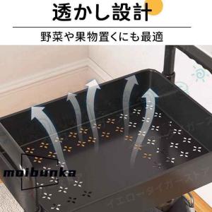 キッチンワゴン キャスター付き おしゃれ スリ...の詳細画像4