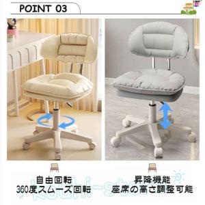 デスクチェア オフィスチェア ドレッサーチェア...の詳細画像4