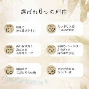 保冷バッグ 保温バッグ クーラーバッグ 22L...の詳細画像5