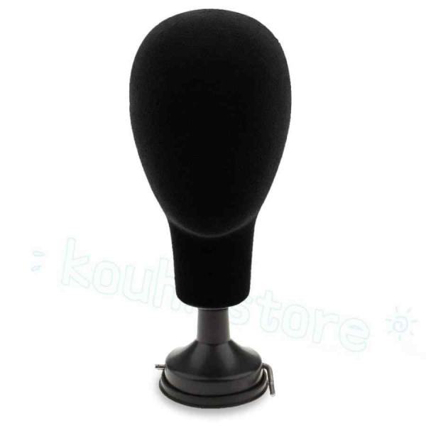 ウィッグホルダーウィッグラック ベースプレートスチロフォアムマネキンヘッドモデルかつらキャップメガネ...