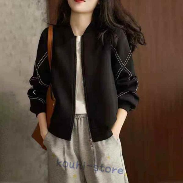 ブルゾン レディース ブルゾン 春アウター 春服 マウンテンパーカー パーカー カジュアル スタジャ...