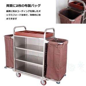 ホテルリネンカート ランドリーカート 多目的ク...の詳細画像2