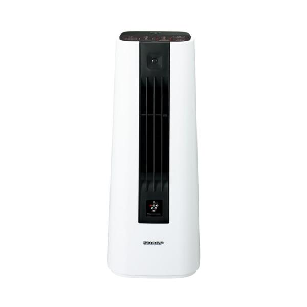 シャープ プラズマクラスター セラミックファンヒーター HX-RS1-W ホワイト パワフル暖房 プ...