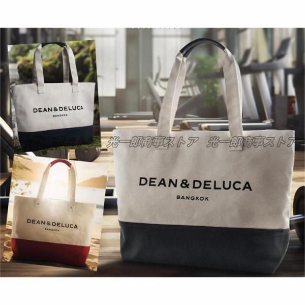 DEAN &amp; DELUCA トートバッグ ショルダーバッグ レディース キャンバス 帆布 ミニトート...