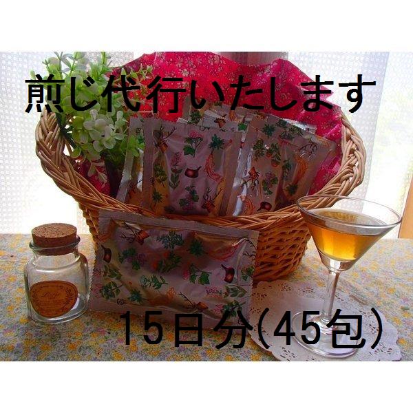 【煎じ済み・液体パック】 加味四物湯（かみしもつとう）-パック入り煎じ漢方薬15日分(45包)【薬局...