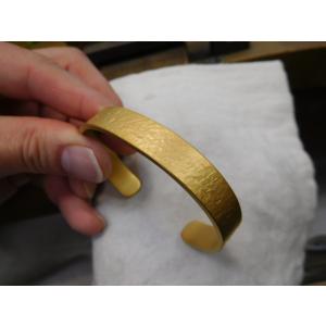 鍛造 バングル ブレスレット 純金 24k 2...の詳細画像2
