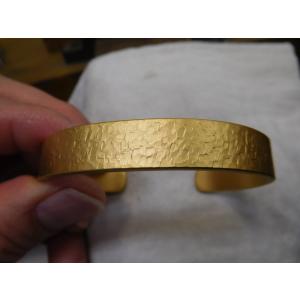 鍛造 バングル ブレスレット 純金 24k 2...の詳細画像3