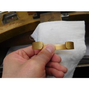 鍛造 バングル ブレスレット 純金 24k 2...の詳細画像5