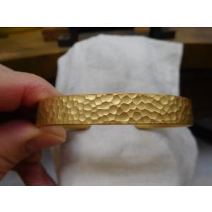 純金 バングル ブレスレット 鍛造 24k 2...の詳細画像2