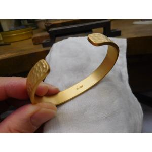 純金 バングル ブレスレット 鍛造 24k 2...の詳細画像3
