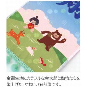 【金襴名前旗飾り きんたろう】 名前旗 男の子...の詳細画像2