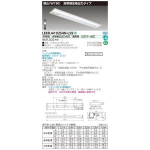東芝ライテック 【送料無料】 東芝 LEKTJ412254N-LS9 TENQOO 非常灯 40