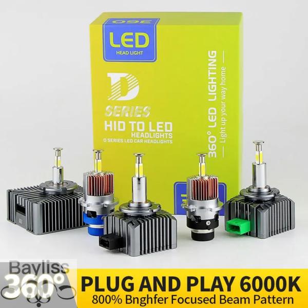 【並行輸入品】 ヘッドライト電球 白色キセノンライト 360個 隠し Canbus d1s d1r ...