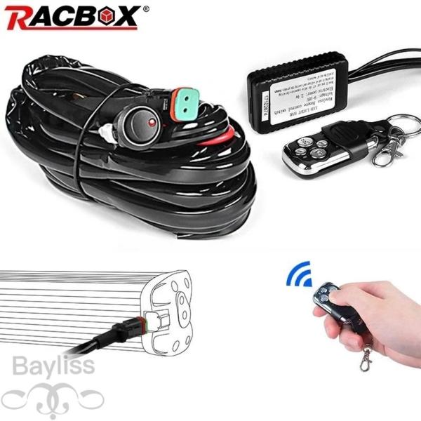 【並行輸入品】 Dtプラグ配線ハーネスケーブル 12v 40aリレーキット 2メートル オフロード用...