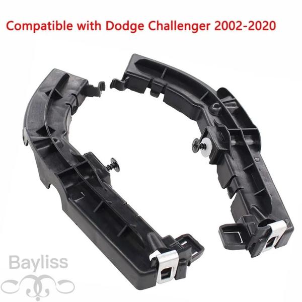 【並行輸入品】 ダッジチャレンジャー2002-2020用フロントバンパーサポートブラケット 2個 6...