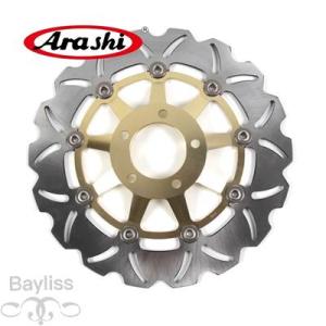 【並行輸入品】 嵐-CNCフルフローティングフロントブレーキ ディスクローター スズキgsf bandit 250 1990 gs 400 gs400 1989/gsf bandit 400 1989-1996 1個用
