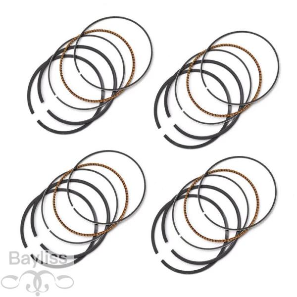 【並行輸入品】1/4 セットバイクエンジン部品ピストンリングキットボア STD サイズ 70 mm?...