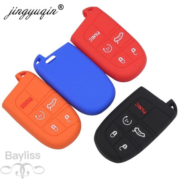 【並行輸入品】Jingyuqin-インテリジェントキーシェル 50x5 ビーズ付きシリコンケース ジ...