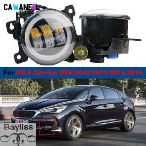【並行輸入品】 車用LEDフォグライト エンジェルアイ 5時午後6 citroen ds5 2012...