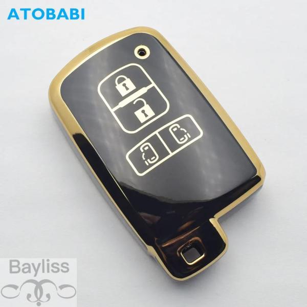 【並行輸入品】Toyota sienta用Tpuカーキーカバー リモートフォブシェルケース カーアク...
