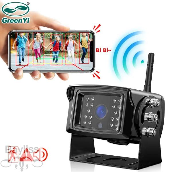 【並行輸入品】5G WiFi ワイヤレス リバース バックアップ カメラ 50M 720P 車 DV...