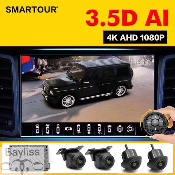 【並行輸入品】Ahd-サラウンドビューカメラ 360度ドライビングレコーダー バードビューシステム ...