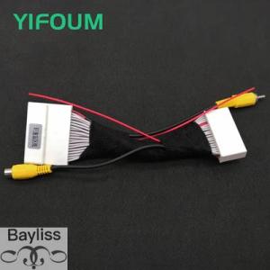 【並行輸入品】 Yifoum-オリジナルビデオ入力スイッチ リバースカメラ nissan用rcaアダ...