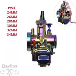 【並行輸入品】 Pwk24 26 28 30 32 34mmカラフルキャブレターkeihin car...