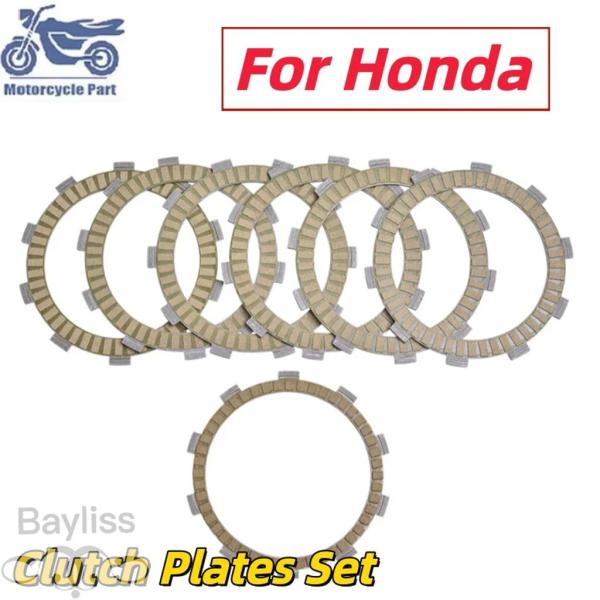 並行輸入品 バイク摩擦クラッチディスクプレートセットホンダ CRM250 R NSR250 CBR4...