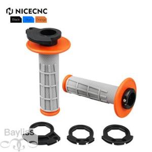 【並行輸入品】 Nicecnc-ハンドルバーロックオングリップ ktm exc 300 excf 3...